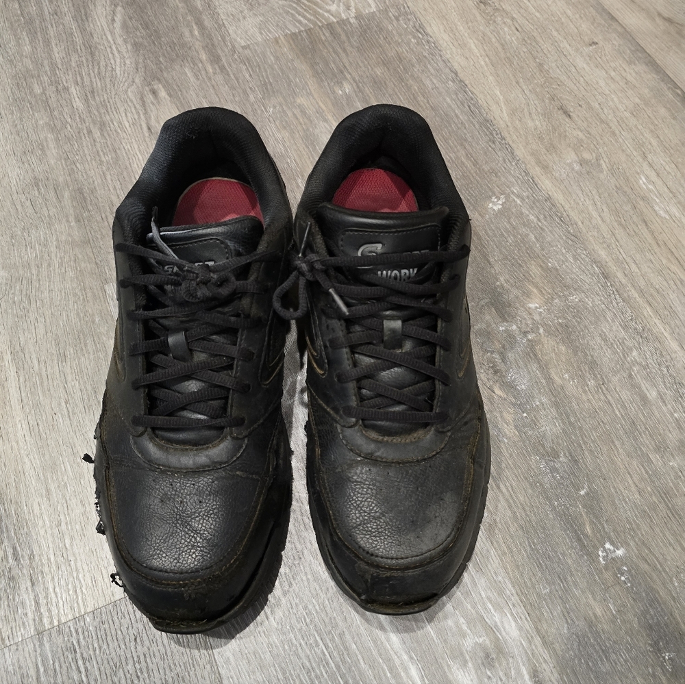 Men's Black Sneakers Work Size 13 Used